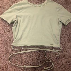 Hollister tie Baby Top